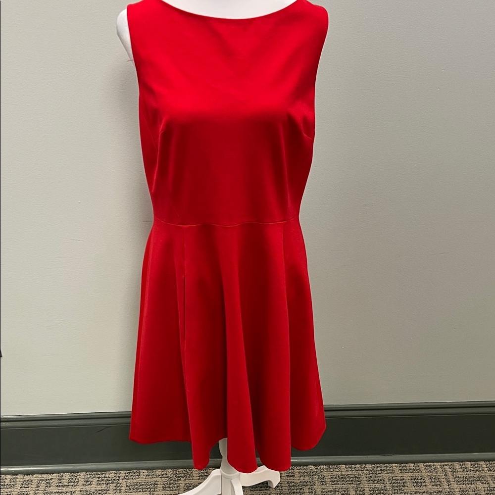 Kate Spade Vibrant Red Backless Dress